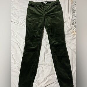LOFT High Rise Skinny Size 8 Pants